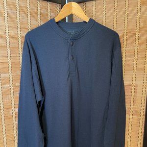 L.L. Bean Men's Large/Tall Long-sleeve Henley, NWT
